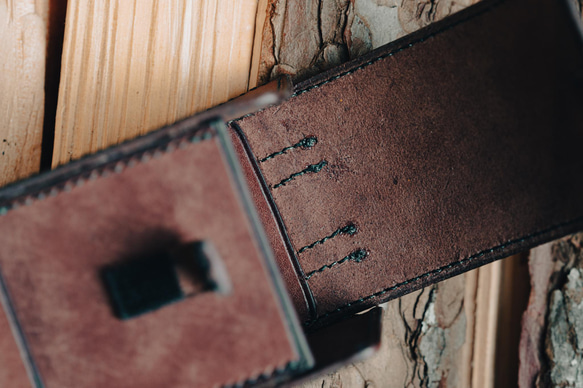 snow peak（スノーピーク） ノクターン レザーケースVIVDO チョコレート 10枚目の画像