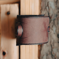 snow peak（スノーピーク） ノクターン レザーケースVIVDO チョコレート 5枚目の画像