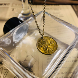 シックスペンス コイン ネックレス ゴールド 金属アレルギー対応 日本製 送料無料 6ペンス コイン 幸せを運ぶ 11枚目の画像