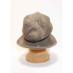 ピッコロ・オクトハット・カノコ/Mサイズ　カーキ　UV　たためる帽子　風に飛ばない帽子　 5枚目の画像