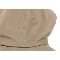 ピッコロ・オクトハット・カノコ/Mサイズ　カーキ　UV　たためる帽子　風に飛ばない帽子　 7枚目の画像