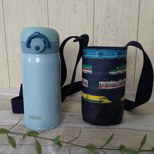 ハンドメイドオーダー水筒カバー入園入学電車