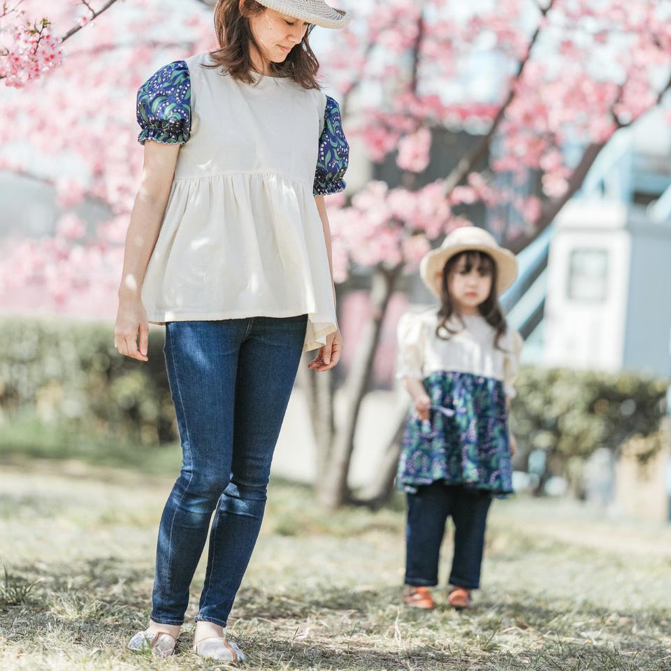 【2026年3月まで】 Ladies 春を呼ぶすずらんブラウス/半袖/お揃い/お出掛け/春/