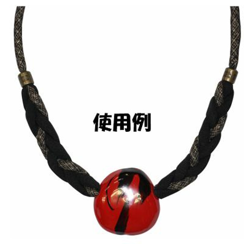 漆モダマ玉 PK-101 もだま 世界一大きい豆 藻玉 漆 うるし 模様 パーツ