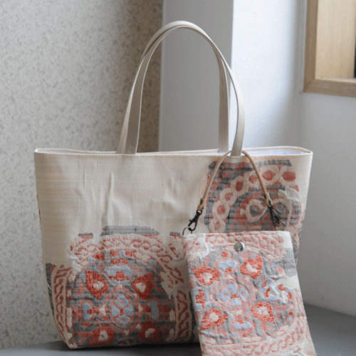 帯リメイクトートバックオーダーページ トートバッグ 染めいと 通販