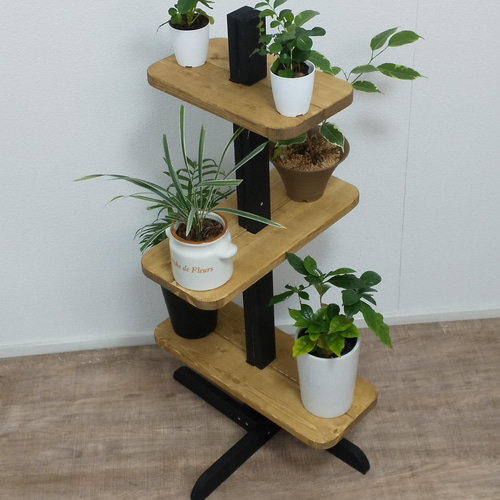 立体的に演出！ タワー型フラワースタンド【組立式】 一輪挿し・花瓶