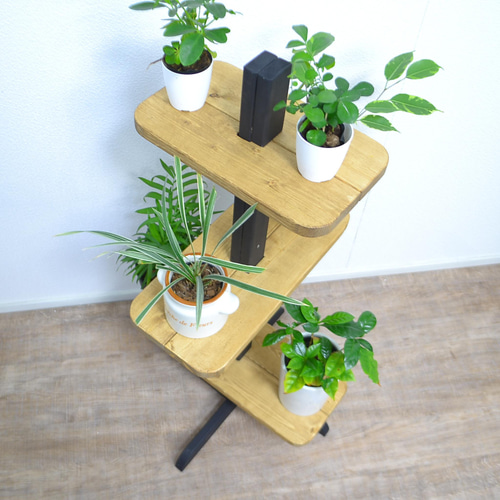 立体的に演出！ タワー型フラワースタンド【組立式】 一輪挿し・花瓶