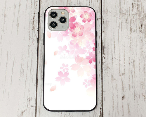 スマホケース11 期間限定 iphone 強化ガラス おしゃれ 桜 さくら 風水