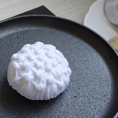 受注制作】フェルト おままごと レストランシリーズ ハンバーグセット