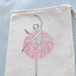 Ballet Sakurarina 棉質小袋 第3張的照片
