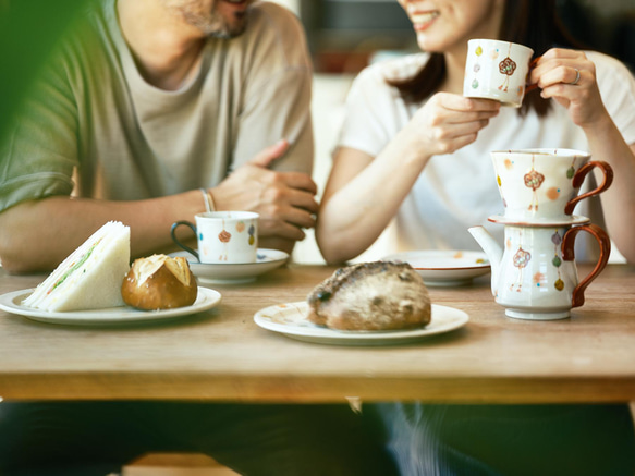 ペア朝食プレート　水引-結- 