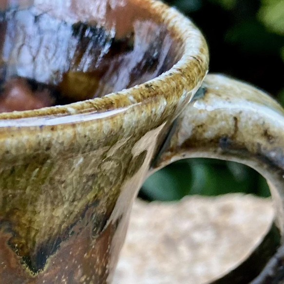 自然釉　マグカップ　 9枚目の画像
