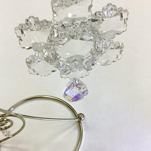 水晶結界 置き型サンキャッチャー お守り 風水 サンキャッチャー