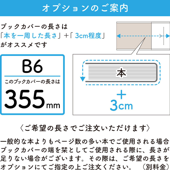 Book Cover（B6）｜油絵のカンヴァスで作ったブックカバー 6枚目の画像