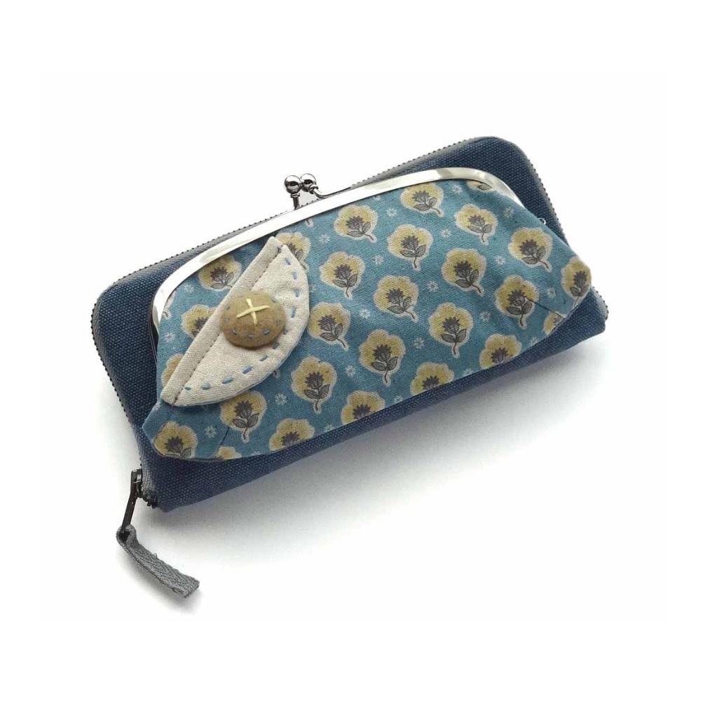 がま口付き長財布　プロバンス