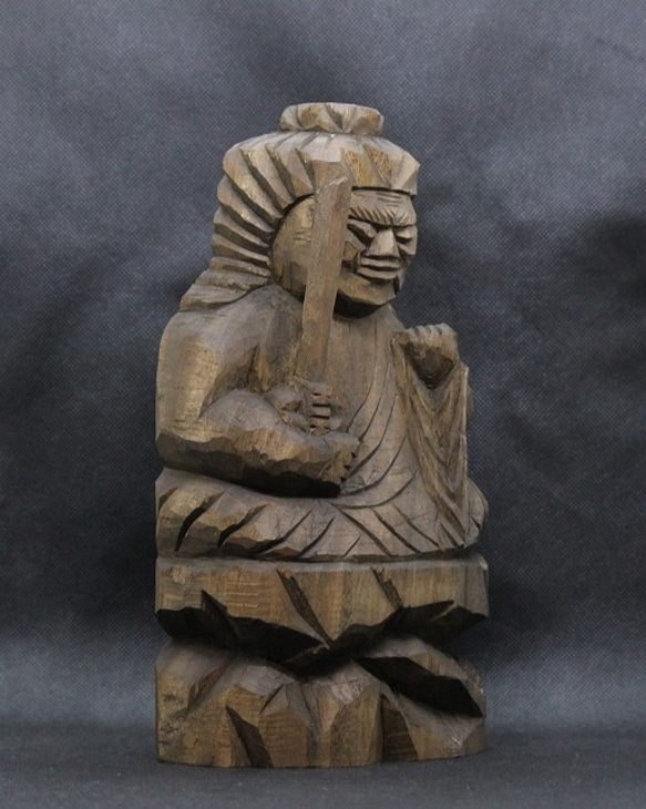 AN20 円空 仏像 不動明王 高さ86cm 木彫 AN20 円空 仏像 不動明王 高さ86cm 木彫 - メルカリ