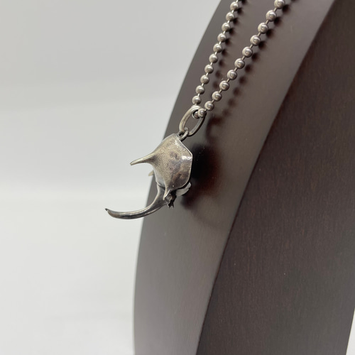 パチェコヒメゾウカブト(ペンダントトップ)シルバーアクセサリー 