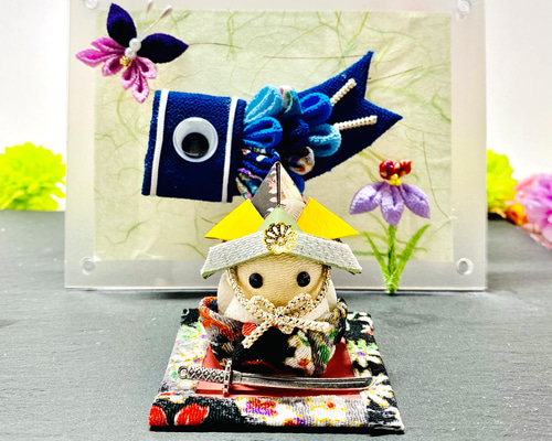 つまみ細工 端午の節句 こどもの日 鯉のぼり 五月人形 五月人形