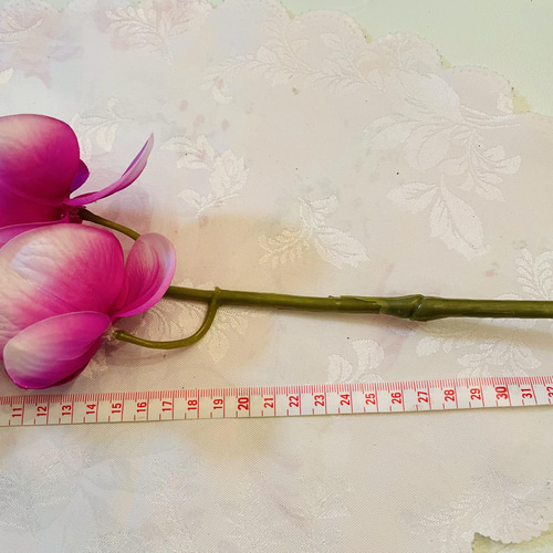 no86,胡蝶蘭, 和風,濃い ピンク,アーティフィシャルフラワー,フラワー