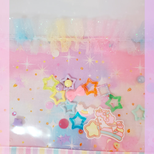 ランドセルカバー ゆめかわ ユニコーン 虹 milimiliランドセル