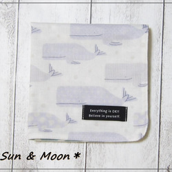 クジラ（鯨） ハンカチ・手ぬぐい のおすすめ人気通販｜Creema