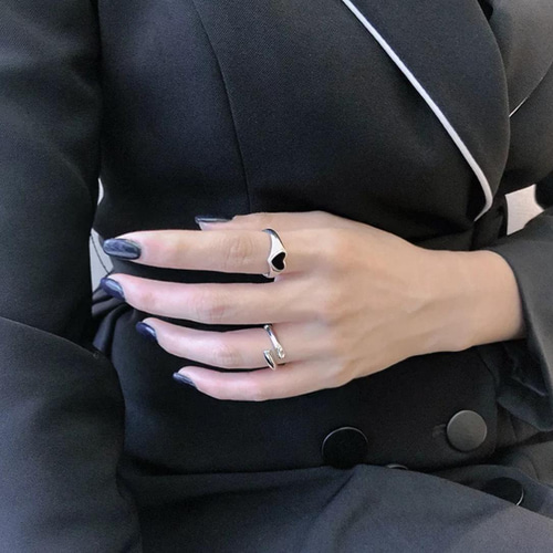 SALE♥silver925 ハートデザインリング63 指輪・リング Kyanz'y