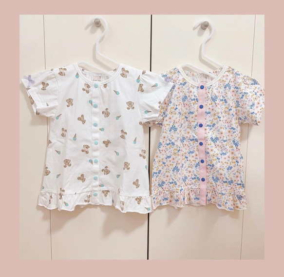 大人・医療的ケア児　介護服バリアフリー服へ☆代行リメイク加工☆前開き・胃ろうポケット・股開きなど 7枚目の画像