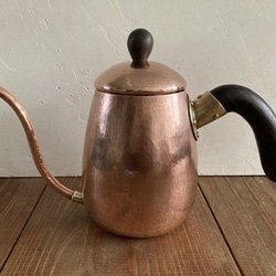 銅製コーヒーポット　※受注品 1枚目の画像