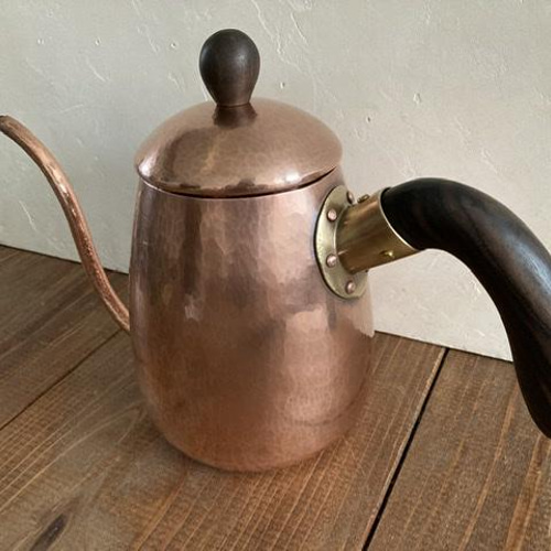 銅製コーヒーポット ※受注品 茶壺 yurisuke 的作品 13554812｜Creema