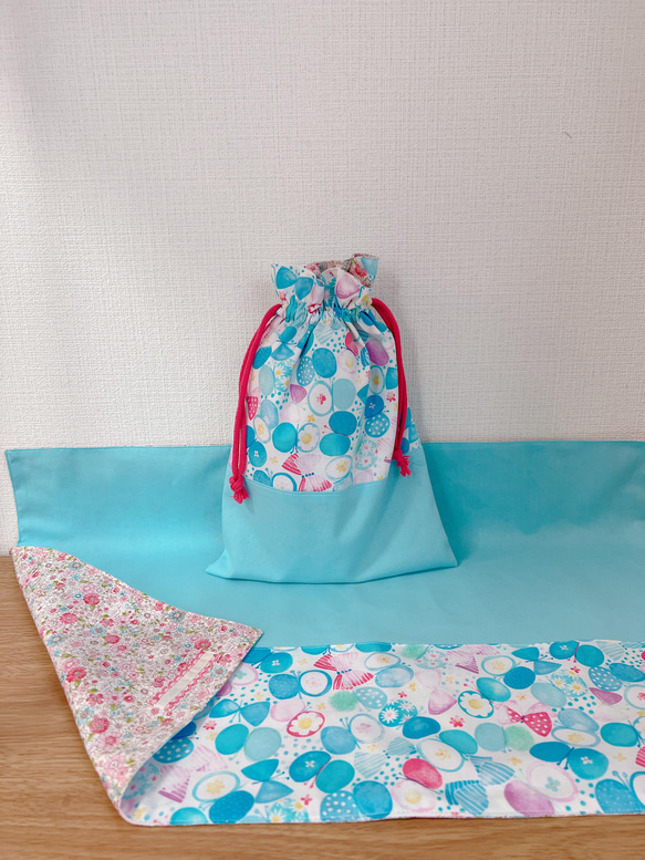 訳あり品】小学校給食袋♡ランチョンマット（40×60cm）♡セット売り 