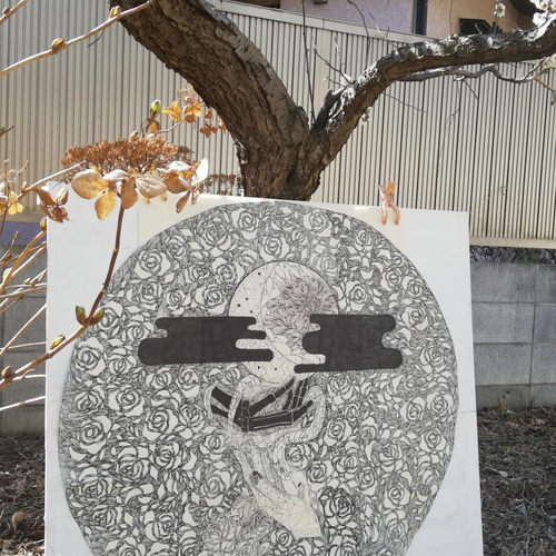 ‍無題#4』原画一点物 絵画 アヤノハットリ 通販 13555948