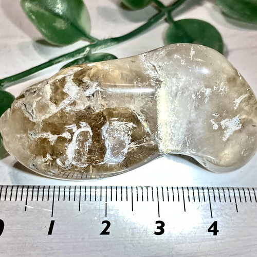 ⭐︎天然石 エレスチャルクォーツ 骸骨水晶 虹あり 【公式通販】