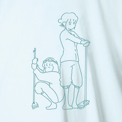 「プールお掃除隊」部活Tシャツ 1枚目の画像