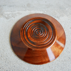 香川漆器* 木製コースター 12㎝ 6枚目の画像