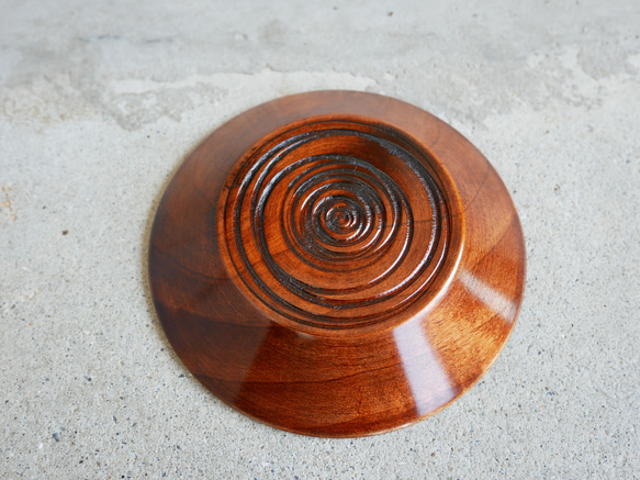 香川漆器* 木製コースター 12㎝ 6枚目の画像