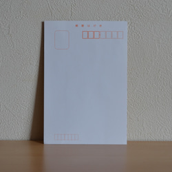 インテリア書『禧』毛筆手書き　ポストカードサイズ　シンプルモダン 4枚目の画像