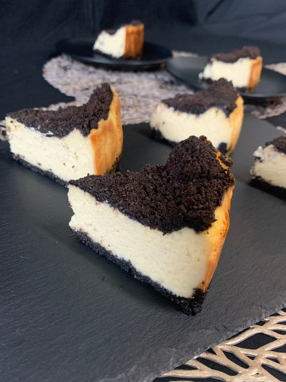 クッキークリームチーズケーキ 15cm ホール◇バースデーや記念日プレゼントにも☆ 10枚目の画像