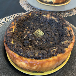 クッキークリームチーズケーキ 15cm ホール◇バースデーや記念日プレゼントにも☆ 2枚目の画像