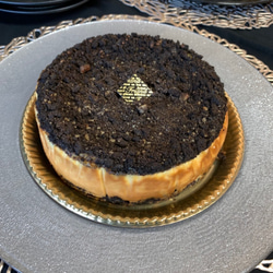 クッキークリームチーズケーキ 15cm ホール◇バースデーや記念日プレゼントにも☆ 4枚目の画像