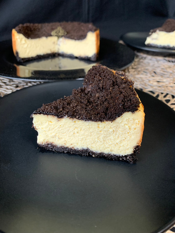 クッキークリームチーズケーキ 15cm ホール◇バースデーや記念日プレゼントにも☆ 3枚目の画像