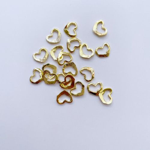 メタルネイルパーツ ハート/ゴールド Metal Nail Parts チャーム
