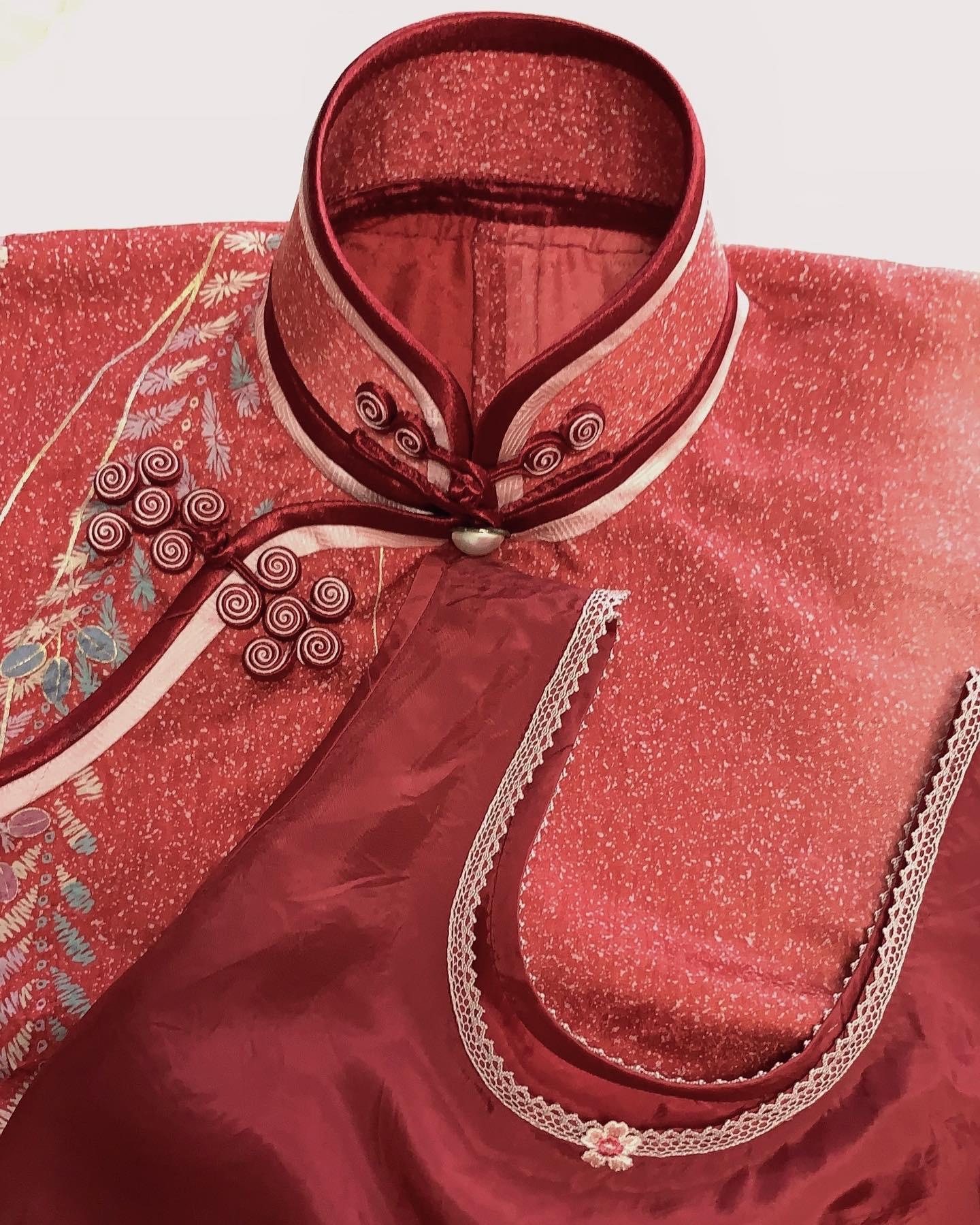 着物リメイクのチャイナドレス ワンピース atelierleilei 通販