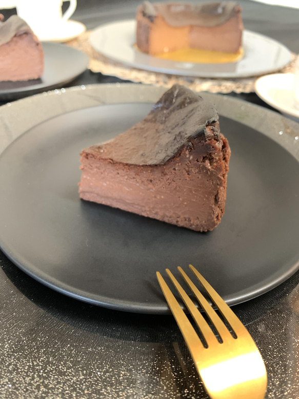 バスクチーズケーキ～プレミアムショコラ〜☆バースデーケーキや記念日プレゼントにも☆ 7枚目の画像