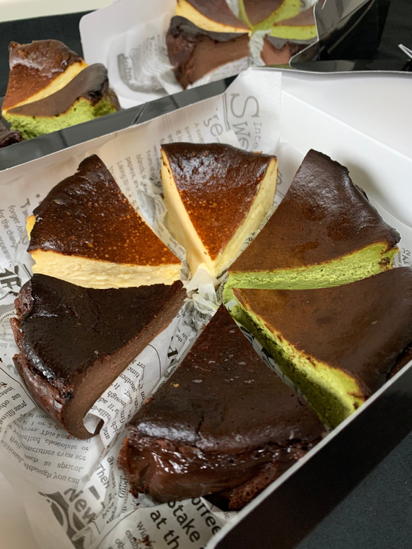バスクチーズケーキ～プレミアムショコラ〜☆バースデーケーキや記念日プレゼントにも☆ 15枚目の画像