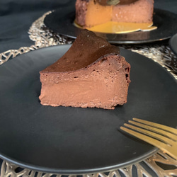 バスクチーズケーキ～プレミアムショコラ〜☆バースデーケーキや記念日プレゼントにも☆ 6枚目の画像