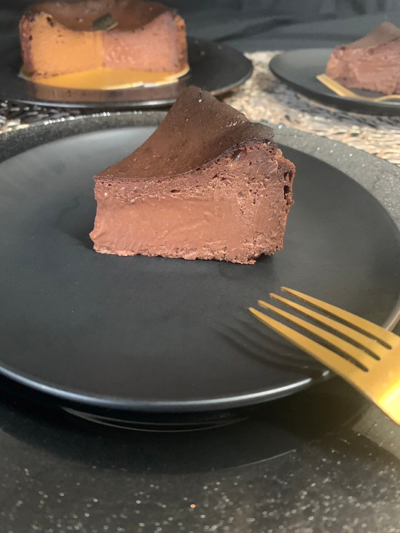 バスクチーズケーキ～プレミアムショコラ〜☆バースデーケーキや記念日プレゼントにも☆ 9枚目の画像