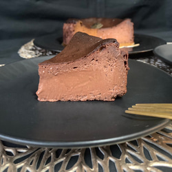 バスクチーズケーキ～プレミアムショコラ〜☆バースデーケーキや記念日プレゼントにも☆ 3枚目の画像