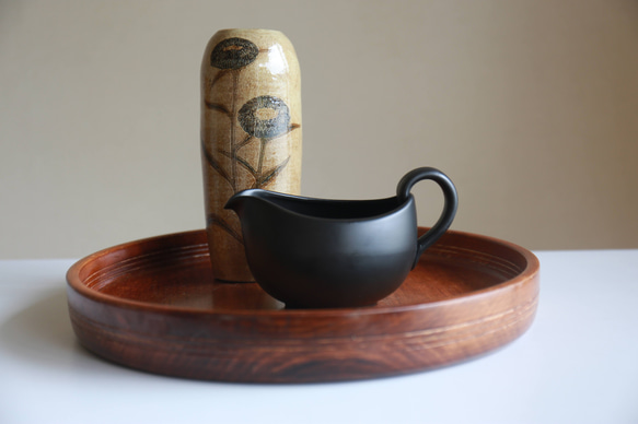 湯冷ましに、お手軽急須としても　愛知県常滑産・玉光窯さんのつくる常滑焼・湯冷まし・300cc 11枚目の画像