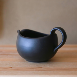 湯冷ましに、お手軽急須としても　愛知県常滑産・玉光窯さんのつくる常滑焼・湯冷まし・300cc 13枚目の画像