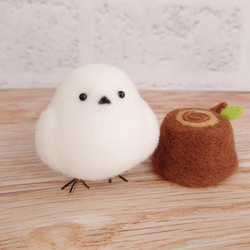 羊毛フェルト お雛様 雛人形 ミニサイズ ぼんぼり付き ひな人形・雛